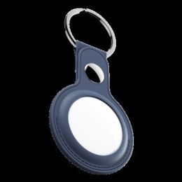 KeyBudz AirTag Keyring - skórzane etui ochronne do AirTag 2- pack (cobalt blue)