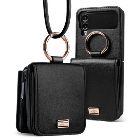 RINGKE SIGNATURE CARD POCKET GALAXY Z FLIP 4 BLACK RINGKE SIGNATURE CARD POCKET GALAXY Z FLIP 4 BLACK