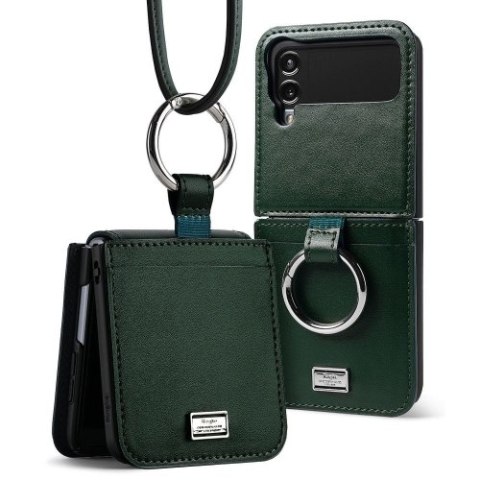 RINGKE SIGNATURE FOLIO GALAXY Z FLIP 4 DARK GREEN RINGKE SIGNATURE FOLIO GALAXY Z FLIP 4 DARK GREEN