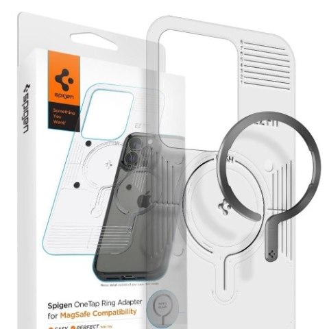 SPIGEN ONETAP MAGNETIC MAGSAFE RING ADAPTER MATTE BLACK SPIGEN ONETAP MAGNETIC MAGSAFE RING ADAPTER MATTE BLACK