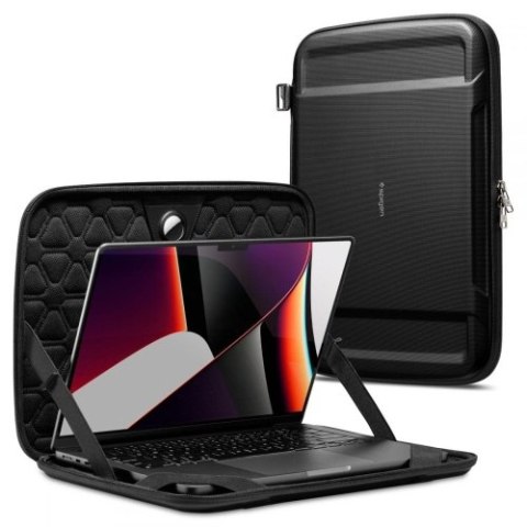 SPIGEN RUGGED ARMOR POUCH "PRO" LAPTOP 13-14 BLACK