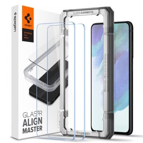 SZKŁO HARTOWANE SPIGEN ALM GLAS.TR 2-PACK GALAXY S21 FE SZKŁO HARTOWANE SPIGEN ALM GLAS.TR 2-PACK GALAXY S21 FE