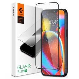 SZKŁO HARTOWANE SPIGEN GLASS FC IPHONE 13 / 13 PRO / 14 BLACK