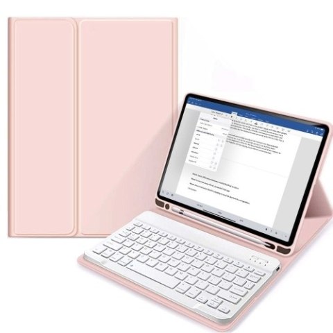 TECH-PROTECT SC PEN + KEYBOARD IPAD 10.2 7 / 8 / 9 / 2019-2021 PINK TECH-PROTECT SC PEN + KEYBOARD IPAD 10.2 7 / 8 / 9 / 2019-2021 PINK
