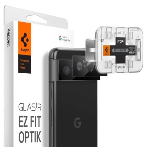 OSŁONA APARATU SPIGEN OPTIK.TR "EZ FIT" CAMERA PROTECTOR 2-PACK GOOGLE PIXEL 8 BLACK