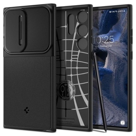 SPIGEN OPTIK ARMOR GALAXY S23 ULTRA BLACK SPIGEN OPTIK ARMOR GALAXY S23 ULTRA BLACK