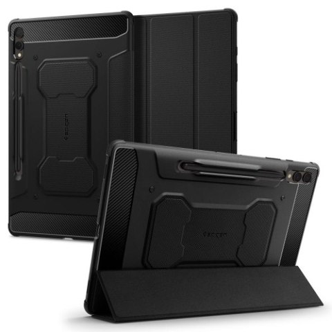 SPIGEN RUGGED ARMOR "PRO" GALAXY TAB S9+ PLUS 12.4 X810 / X816B BLACK