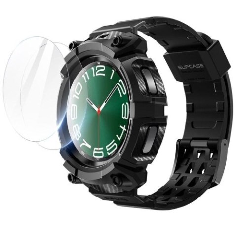 SUPCASE UNICORN BEETLE PRO & TEMPERED GLASS GALAXY WATCH 6 CLASSIC (47 MM) BLACK SUPCASE UNICORN BEETLE PRO & TEMPERED GLASS GALAXY WATCH 6 CLASSIC (47 MM) BLACK