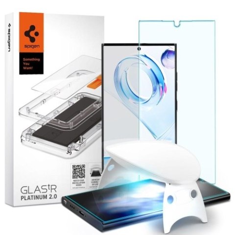 SZKŁO HARTOWANE SPIGEN GLAS.TR PLATINUM GALAXY S23 ULTRA CLEAR SZKŁO HARTOWANE SPIGEN GLAS.TR PLATINUM GALAXY S23 ULTRA CLEAR