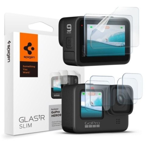SZKŁO HARTOWANE SPIGEN GLAS.TR SLIM + FILM 2-SET GOPRO HERO 9 / 10 / 11 / 12 CLEAR SZKŁO HARTOWANE SPIGEN GLAS.TR SLIM + FILM 2-SET GOPRO HERO 9 / 10 / 11 / 12 CLEAR