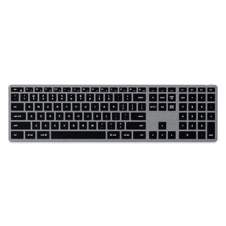 Satechi Slim X3 - klawiatura z układem numerycznym Bluetooth do czterech urządzeń USB-C (space gray) Satechi Slim X3 - klawiatura z układem numerycznym Bluetooth do czterech urządzeń USB-C (space gray)