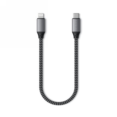 Satechi - kabel USB-C - lightning 25cm (space gray)