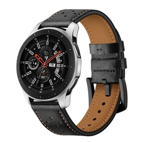 TECH-PROTECT LEATHER SAMSUNG GALAXY WATCH 42MM BLACK TECH-PROTECT LEATHER SAMSUNG GALAXY WATCH 42MM BLACK