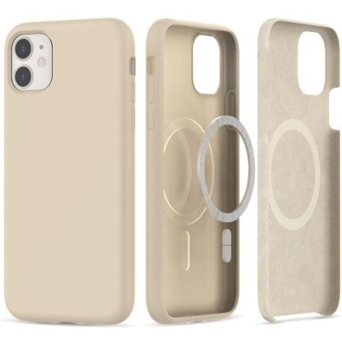 TECH-PROTECT SILICONE MAGSAFE IPHONE 11 BEIGE TECH-PROTECT SILICONE MAGSAFE IPHONE 11 BEIGE