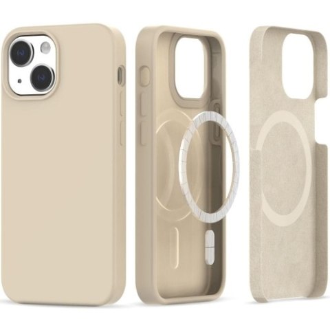 TECH-PROTECT SILICONE MAGSAFE IPHONE 13 / 14 BEIGE TECH-PROTECT SILICONE MAGSAFE IPHONE 13 / 14 BEIGE