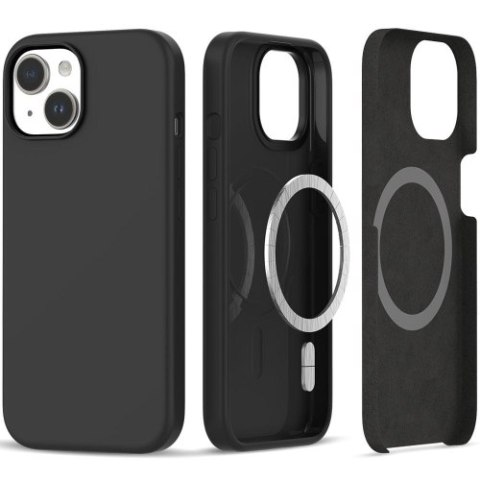 TECH-PROTECT SILICONE MAGSAFE IPHONE 15 MATTE BLACK TECH-PROTECT SILICONE MAGSAFE IPHONE 15 MATTE BLACK
