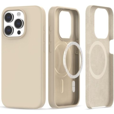 TECH-PROTECT SILICONE MAGSAFE IPHONE 15 PRO SAND BEIGE TECH-PROTECT SILICONE MAGSAFE IPHONE 15 PRO SAND BEIGE