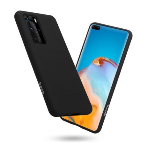 Crong Color Cover - Etui Huawei P40 Pro (czarny) Crong Color Cover - Etui Huawei P40 Pro (czarny)
