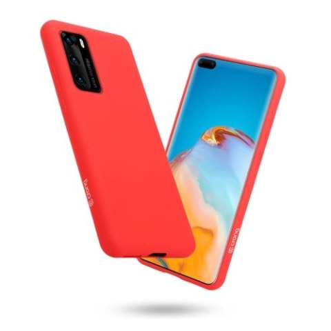Crong Color Cover - Etui Huawei P40 (czerwony) Crong Color Cover - Etui Huawei P40 (czerwony)