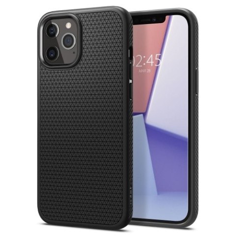 SPIGEN LIQUID AIR IPHONE 12/12 PRO MATTE BLACK SPIGEN LIQUID AIR IPHONE 12/12 PRO MATTE BLACK