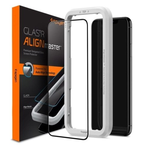 SZKŁO HARTOWANE SPIGEN ALM GLASS FC IPHONE 11 / XR BLACK SZKŁO HARTOWANE SPIGEN ALM GLASS FC IPHONE 11 / XR BLACK