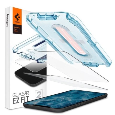 SZKŁO HARTOWANE SPIGEN GLAS.TR "EZ FIT" 2-PACK IPHONE 12 PRO MAX SZKŁO HARTOWANE SPIGEN GLAS.TR "EZ FIT" 2-PACK IPHONE 12 PRO MAX