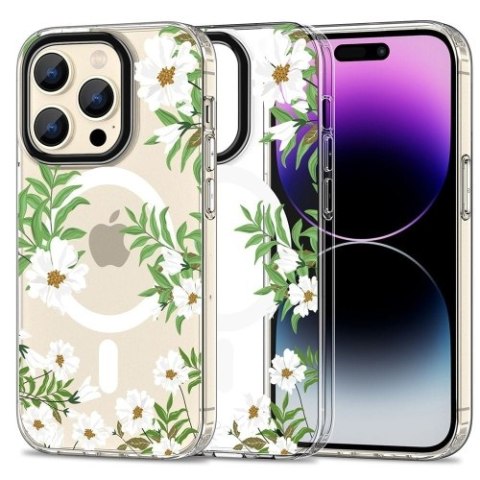 TECH-PROTECT MAGMOOD MAGSAFE IPHONE 15 PRO SPRING DAISY TECH-PROTECT MAGMOOD MAGSAFE IPHONE 15 PRO SPRING DAISY