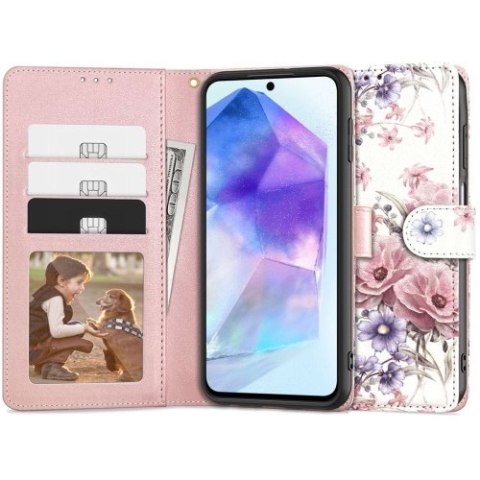 TECH-PROTECT WALLET GALAXY A55 5G BLOSSOM FLOWER TECH-PROTECT WALLET GALAXY A55 5G BLOSSOM FLOWER