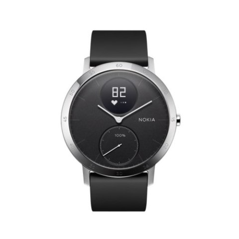 Withings Steel HR - smartwatch z pomiarem pulsu (40mm, black) [go]