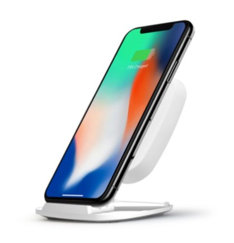 ZENS Fast Wireless Charger Stand - stojąca ładowarka bezprzewodowa 10W (white)