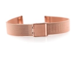 Bransoleta 301RG - siatka HQ - rosegold - 12mm