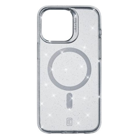 Cellularline Sparkle Mag - Etui iPhone 15 Pro Max MagSafe (przezroczysty) Cellularline Sparkle Mag - Etui iPhone 15 Pro Max MagSafe (przezroczysty)