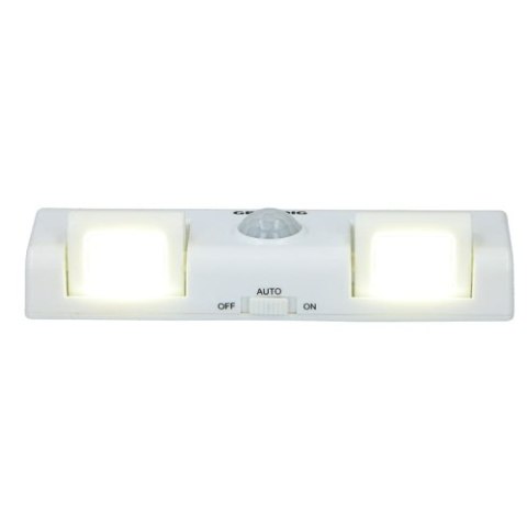 Grundig - Podwójna lampka z czujnikiem ruchu, do kuchni, szafy, itp. Grundig - Podwójna lampka z czujnikiem ruchu, do kuchni, szafy, itp.