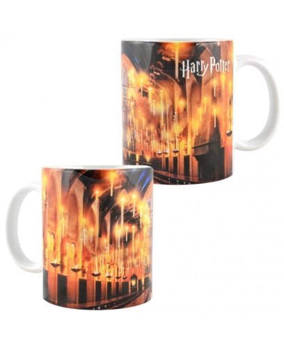 Kubek porcelanowy Harry Potter - Wielka Sala w Hogwarcie 320 ml, PRODUKT LICENCJONOWANY, ORYGINALNY