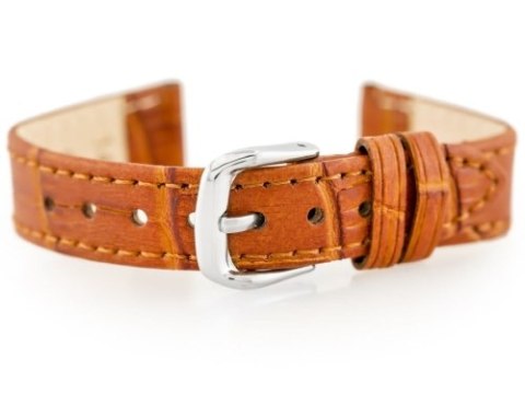 Pasek skórzany do zegarka W41 - brązowy - 14mm Pasek skórzany do zegarka W41 - brązowy - 14mm