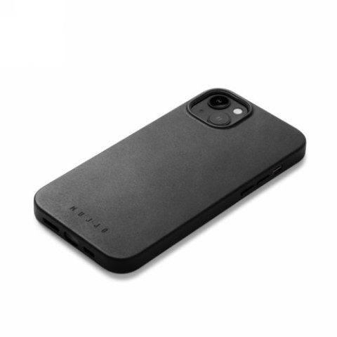 Mujjo Full Leather Case - etui skórzane do iPhone 14 kompatybilne z MagSafe (black) Mujjo Full Leather Case - etui skórzane do iPhone 14 kompatybilne z MagSafe (black)