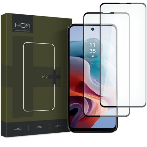 SZKŁO HARTOWANE HOFI GLASS PRO+ 2-PACK MOTOROLA MOTO G34 5G BLACK SZKŁO HARTOWANE HOFI GLASS PRO+ 2-PACK MOTOROLA MOTO G34 5G BLACK