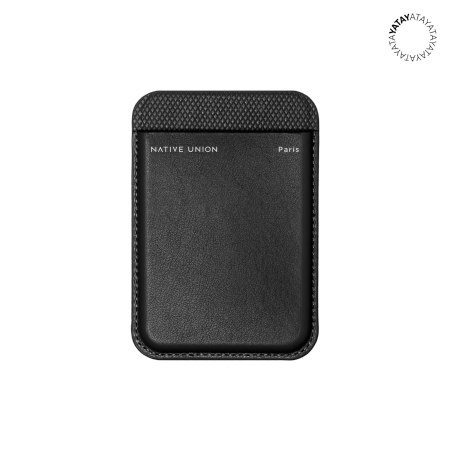 Native Union (Re)Classic Wallet - skórzany portfel kompatybilny z MagSafe (black) Native Union (Re)Classic Wallet - skórzany portfel kompatybilny z MagSafe (black)