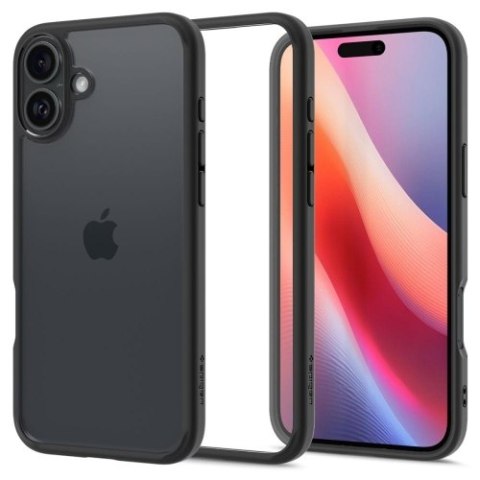 SPIGEN ULTRA HYBRID IPHONE 16 PLUS MATTE BLACK SPIGEN ULTRA HYBRID IPHONE 16 PLUS MATTE BLACK