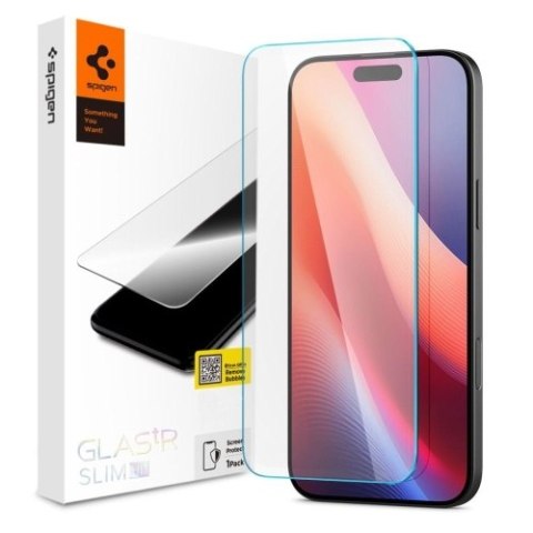 SZKŁO HARTOWANE SPIGEN GLAS.TR SLIM IPHONE 15 / 16 CLEAR SZKŁO HARTOWANE SPIGEN GLAS.TR SLIM IPHONE 15 / 16 CLEAR