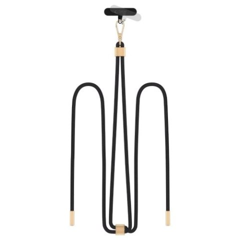 TECH-PROTECT C2S ROPE CROSSBODY STRAP BLACK/GOLD TECH-PROTECT C2S ROPE CROSSBODY STRAP BLACK/GOLD