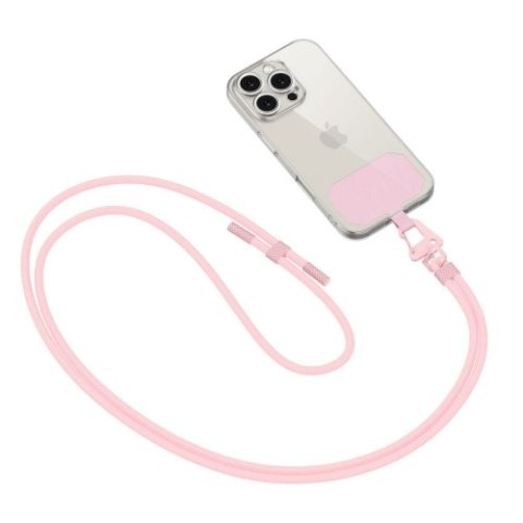 TECH-PROTECT C5S ROPE CROSSBODY STRAP BABY PINK TECH-PROTECT C5S ROPE CROSSBODY STRAP BABY PINK