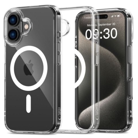 TECH-PROTECT FLEXAIR HYBRID MAGSAFE IPHONE 16 CLEAR TECH-PROTECT FLEXAIR HYBRID MAGSAFE IPHONE 16 CLEAR