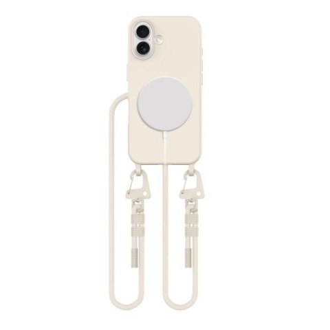TECH-PROTECT MAGNECKLACE MAGSAFE IPHONE 16 COSMIC LATTE TECH-PROTECT MAGNECKLACE MAGSAFE IPHONE 16 COSMIC LATTE