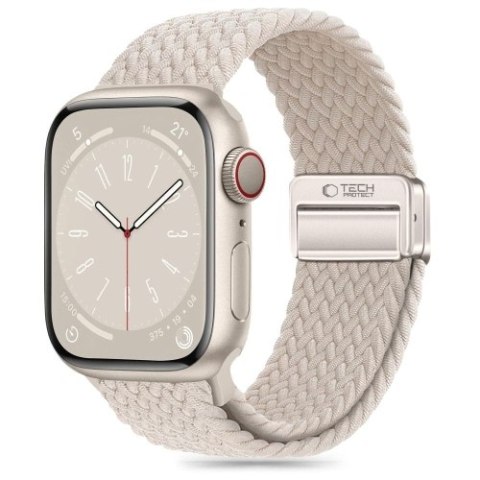 TECH-PROTECT NYLONMAG APPLE WATCH 6 / 7 / 8 / 9 / 10 / SE (40 / 41 / 42 MM) NATURAL TITANIUM TECH-PROTECT NYLONMAG APPLE WATCH 6 / 7 / 8 / 9 / 10 / SE (40 / 41 / 42 MM) NATURAL TITANIUM