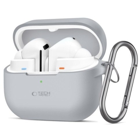 TECH-PROTECT SILICONE HOOK SAMSUNG GALAXY BUDS 3 / 3 PRO CRAYON GREY TECH-PROTECT SILICONE HOOK SAMSUNG GALAXY BUDS 3 / 3 PRO CRAYON GREY