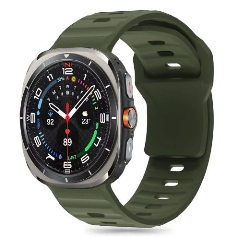 TECH-PROTECT SILICONE LINE SAMSUNG GALAXY WATCH ULTRA (47 MM) OLIVE GREEN TECH-PROTECT SILICONE LINE SAMSUNG GALAXY WATCH ULTRA (47 MM) OLIVE GREEN