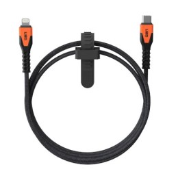 UAG Rugged Cable - kabel USB-C - lightning 30W, 1,5 m (black/orange)