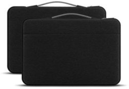 WYP Profesjonalny pokrowiec na laptopa JCPal Nylon Business etui do MacBook 13,3 (czarny)