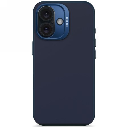 Decoded AntiMicrobial Silicone Backcover - silikonowa obudowa ochronna do iPhone 16 kompatybilna z MagSafe (blue print) Decoded AntiMicrobial Silicone Backcover - silikonowa obudowa ochronna do iPhone 16 kompatybilna z MagSafe (blue print)